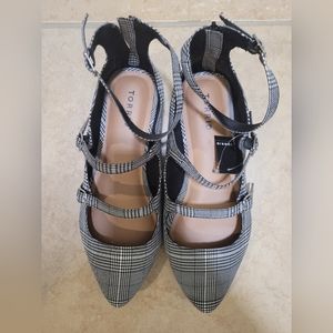 Torrid Triple Buckle Pointed Flats 10